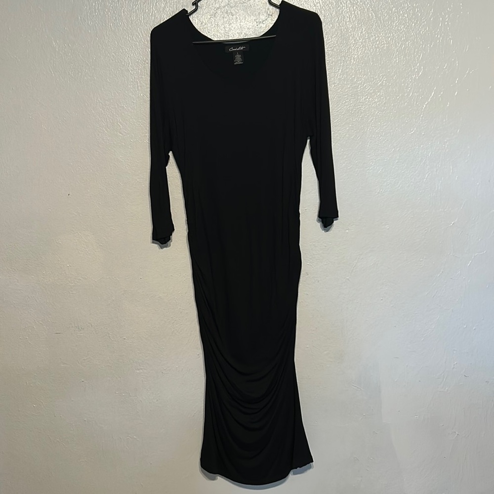 Morticia’s little black dress